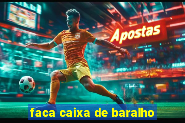 faca caixa de baralho